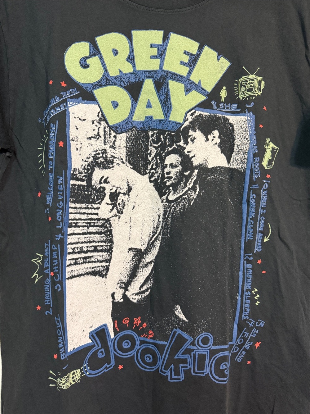 Green Day T-Shirt - Picture 3 of 8